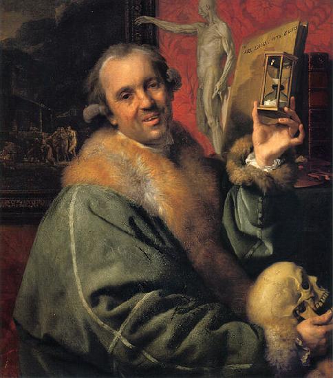 Johann Zoffany Self-portrait Germany oil painting art